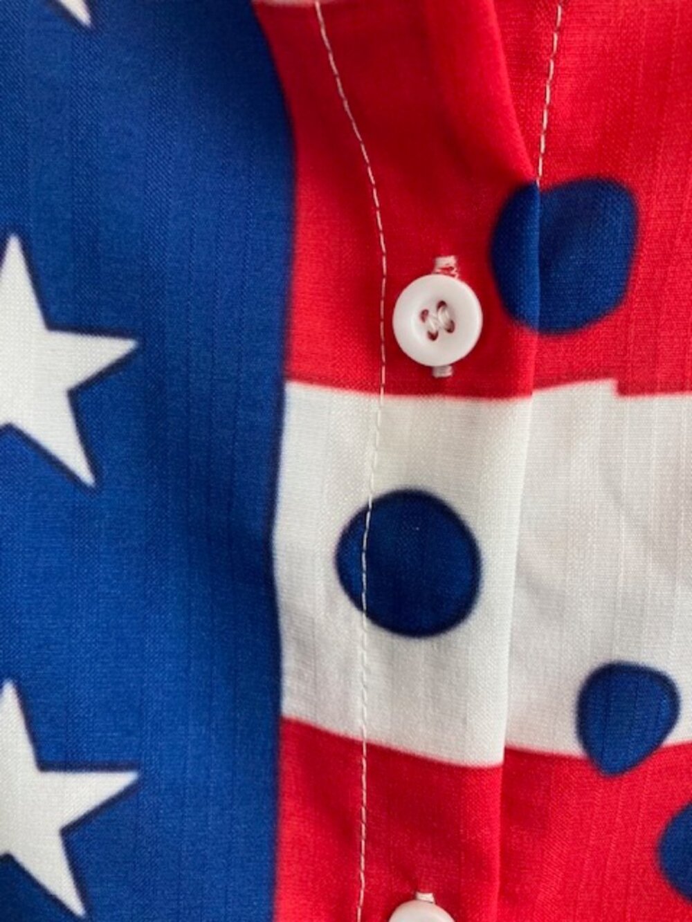 Patriotic 3/4 sleeve Shirt - NEW - Picture 4 of 8